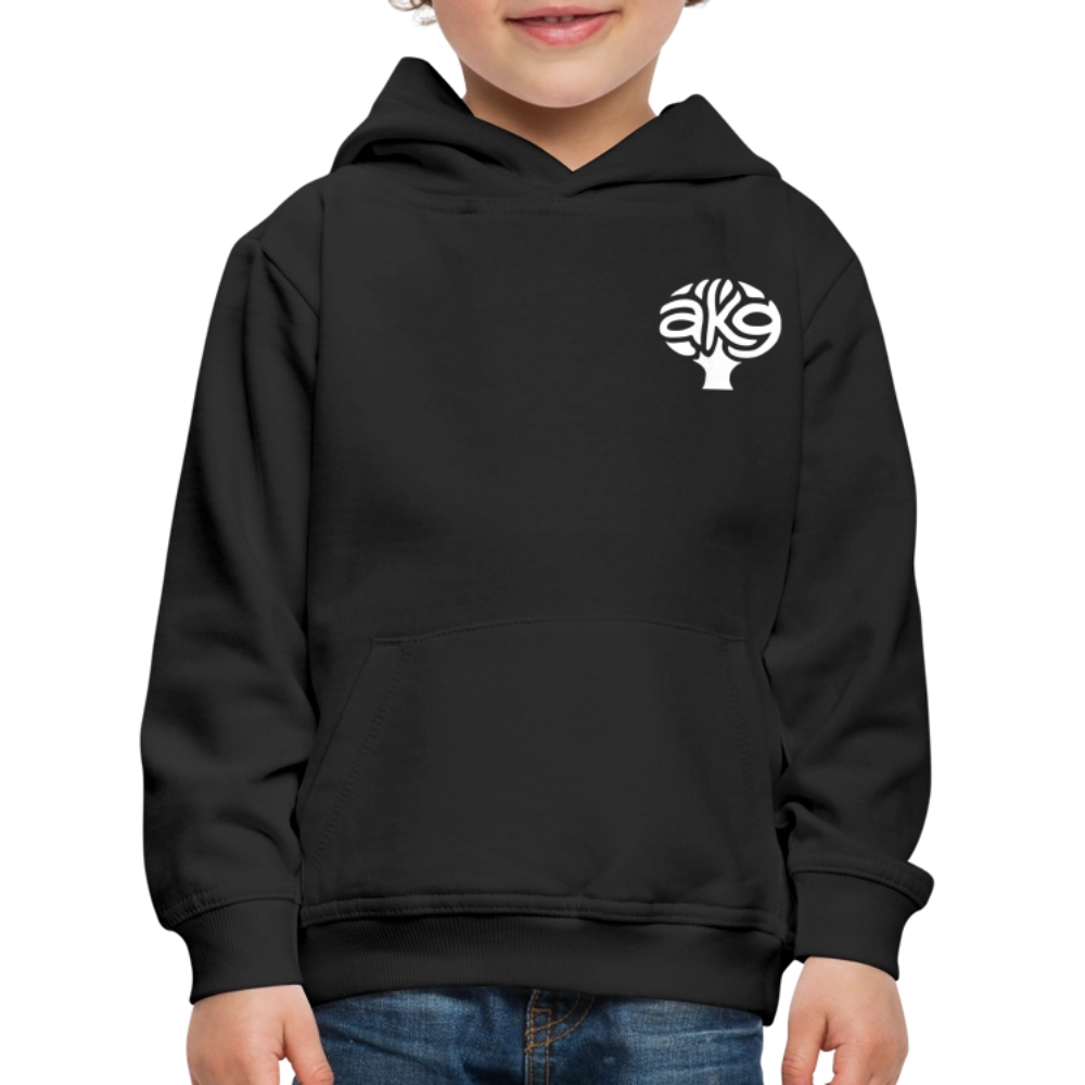 Anton-Krieger-Gasse Kinder Hoodie - black
