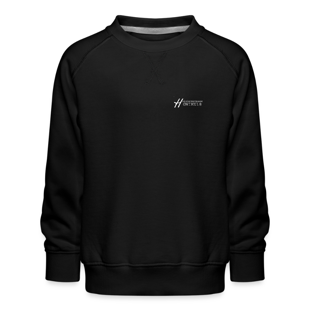Haizingergymnasium- Kinder Sweatshirt - black