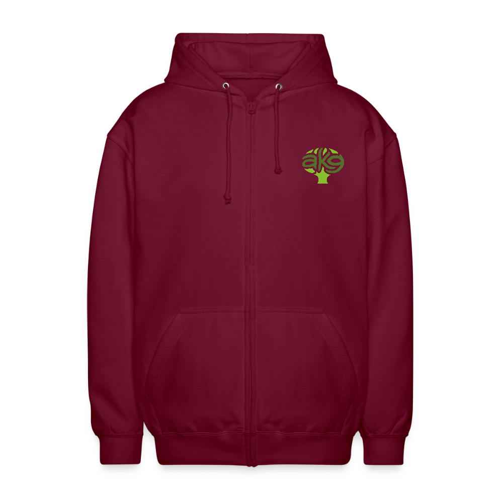 Anton-Krieger-Gasse Kapuzenjacke - bordeaux