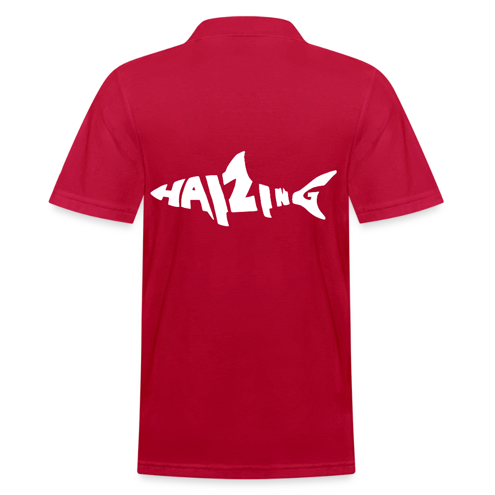 Haizingergymnasium- Polo Shirt - cherry red
