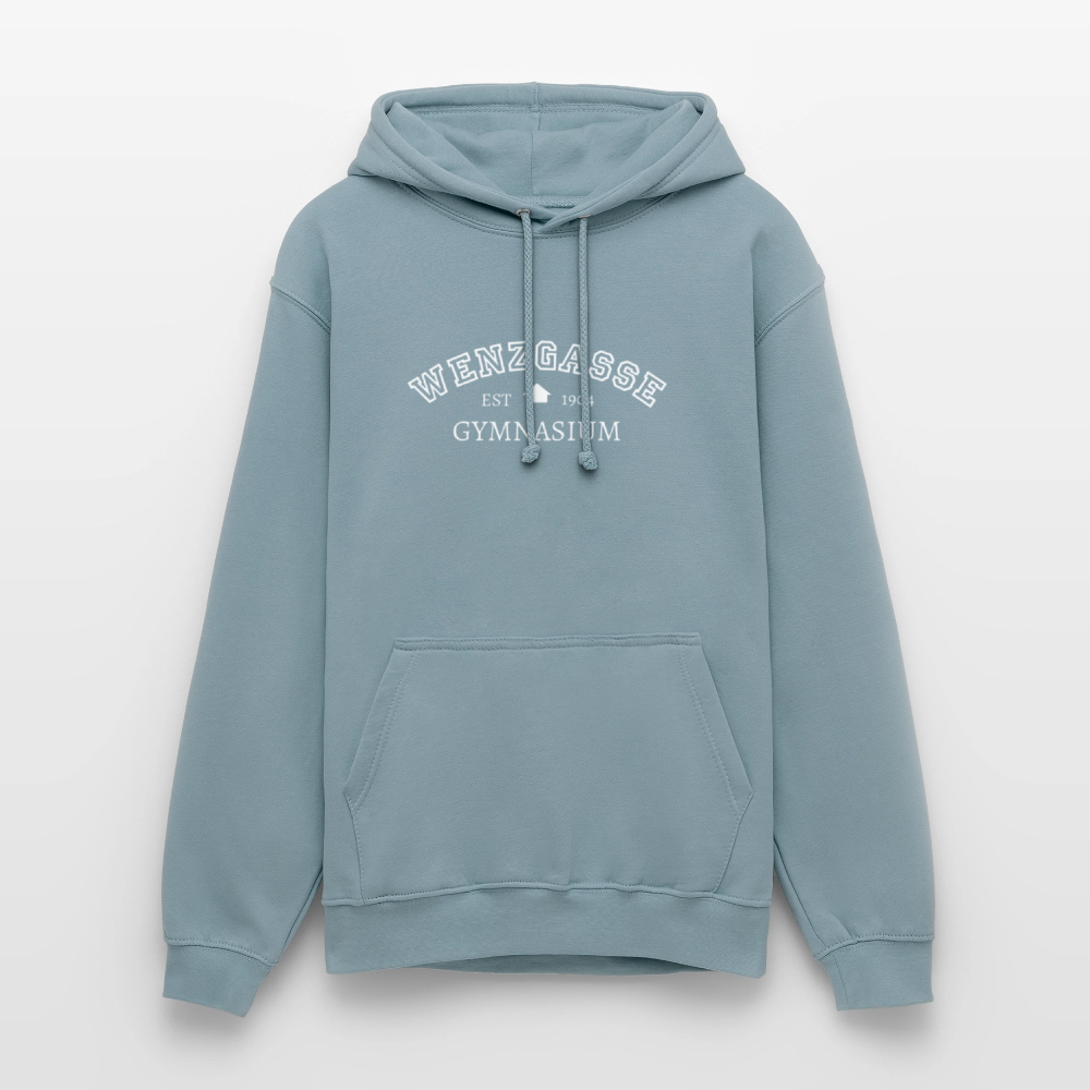 GRG13 Wenzgasse- Hoodie (Design 2) - stonewash blue