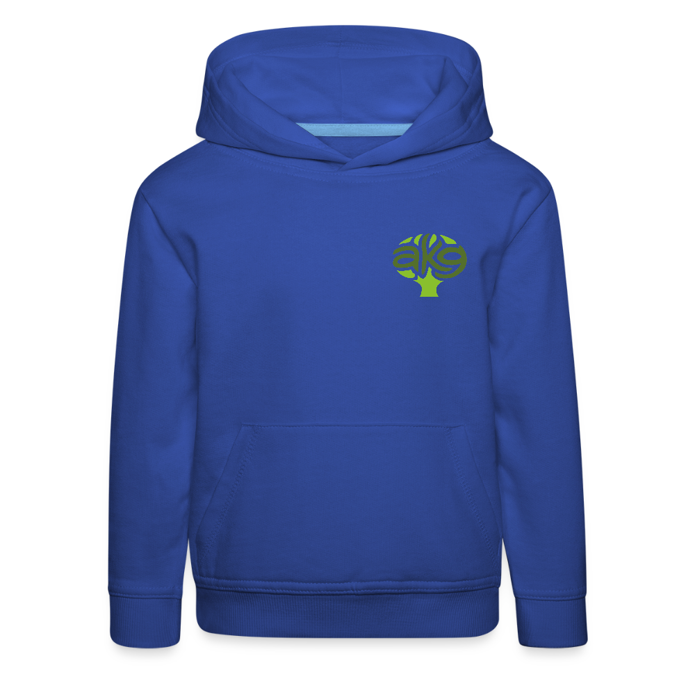 Anton-Krieger-Gasse Kinder Hoodie - royal blue