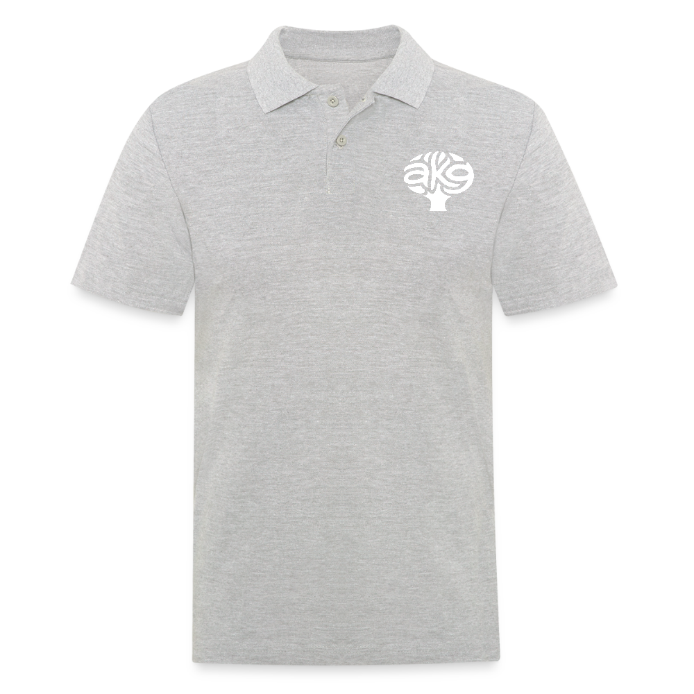 Anton-Krieger-Gasse Poloshirt - heather grey