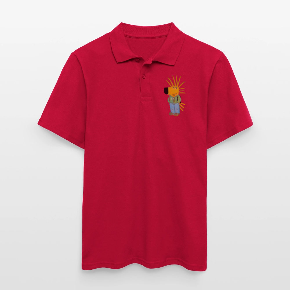 AHS Geblergasse Polo Shirt - cherry red