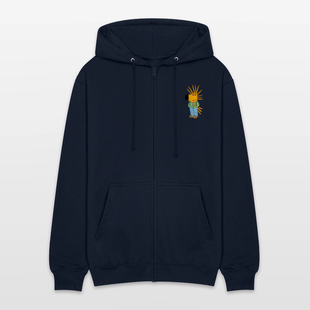 AHS Geblergasse Kapuzenjacke - navy