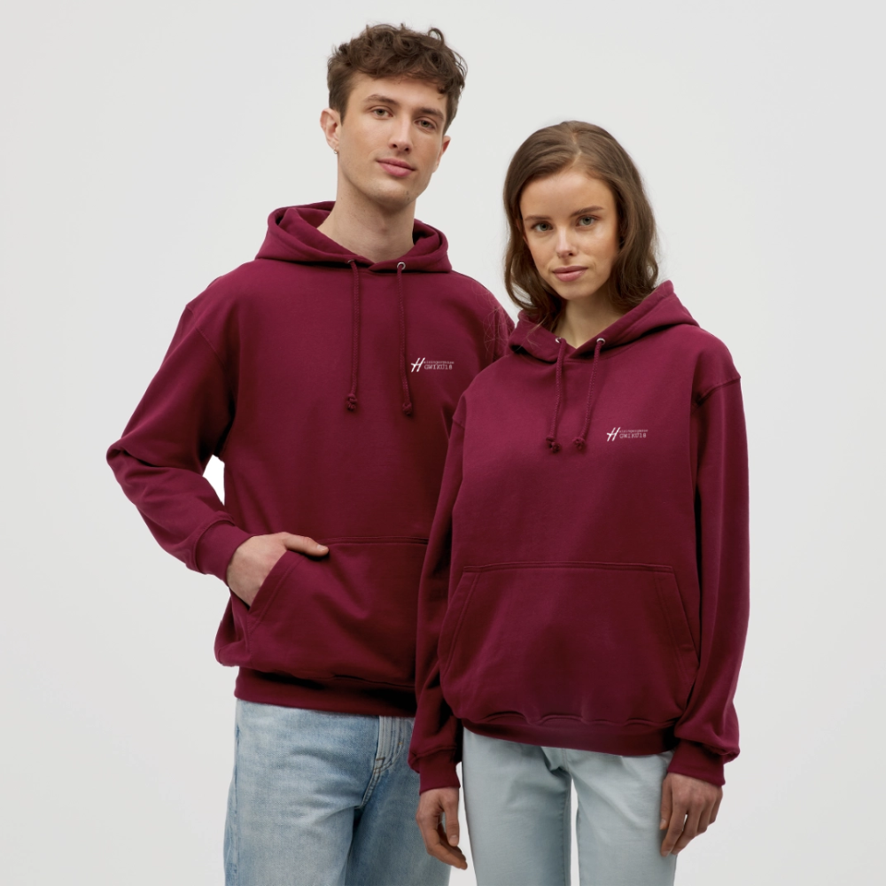 Haizingergymnasium- Hoodie - bordeaux