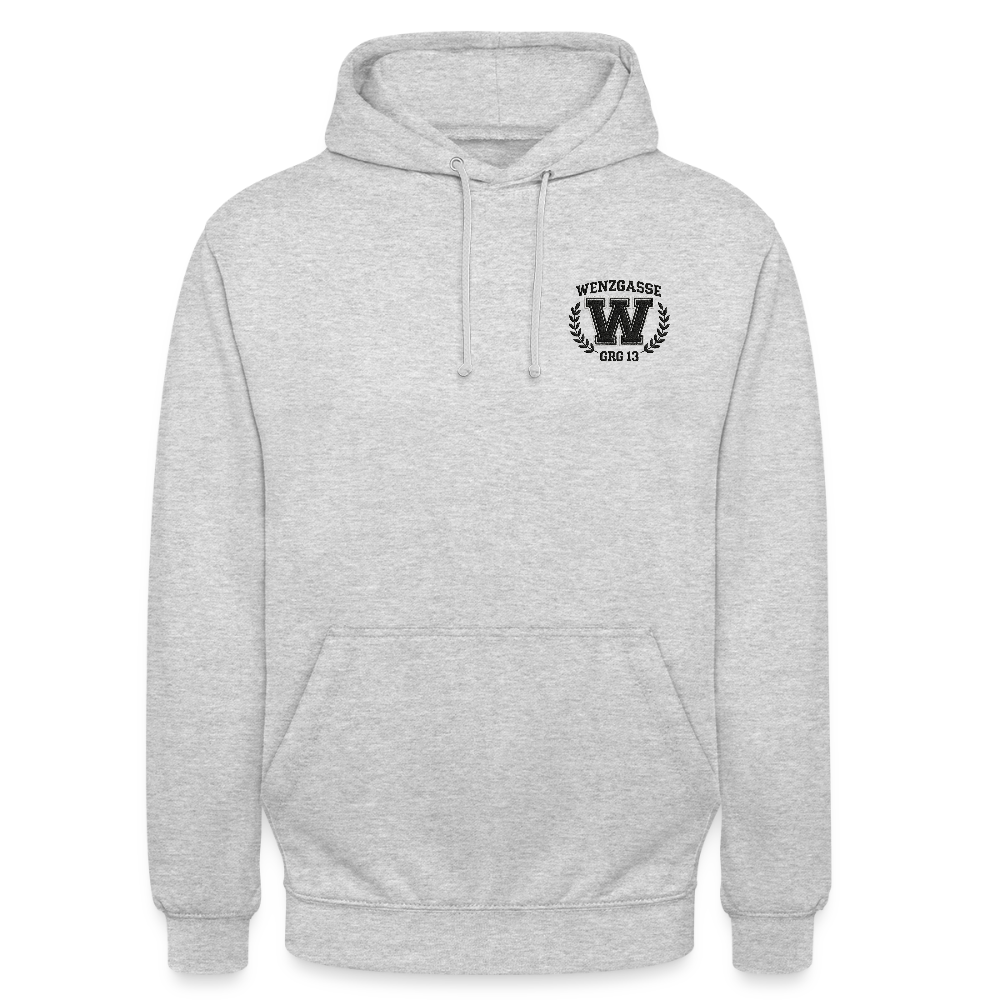 GRG 13 Wenzgasse- Hoodie - light heather grey
