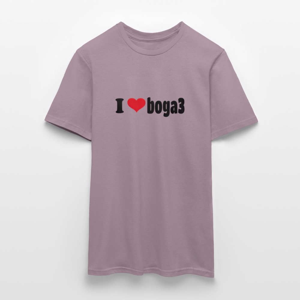Boga3- T-Shirt - purple-grey