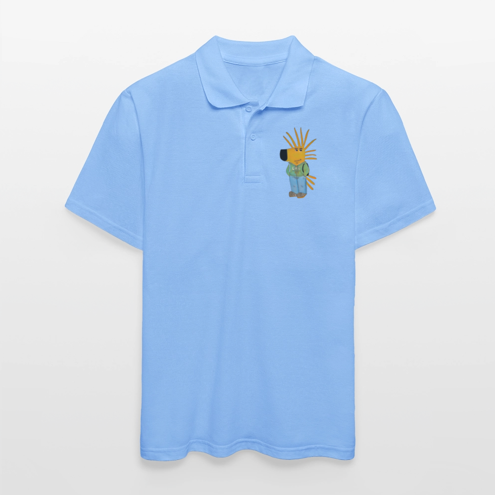 AHS Geblergasse Polo Shirt - sky blue
