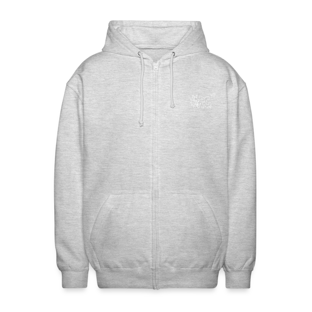 AHS Geblergasse Kapuzenjacke - light heather grey