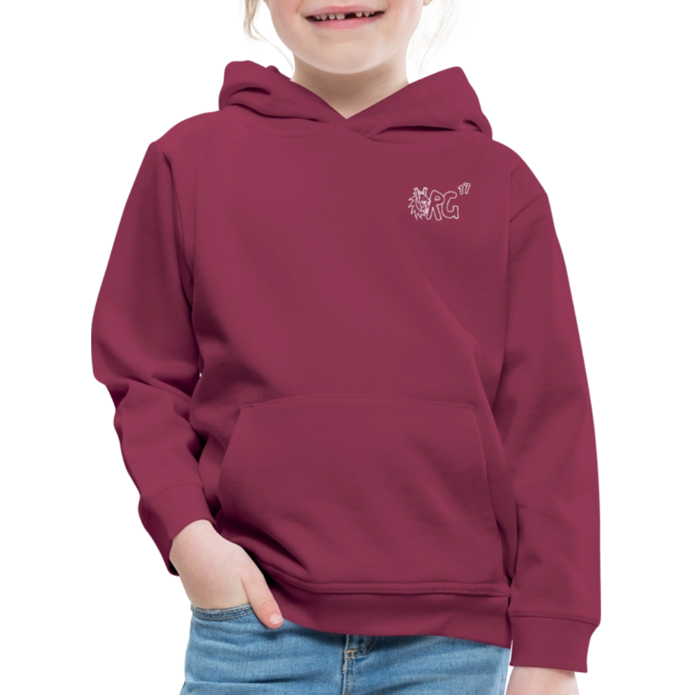 AHS Geblergasse Kinder Hoodie - bordeaux