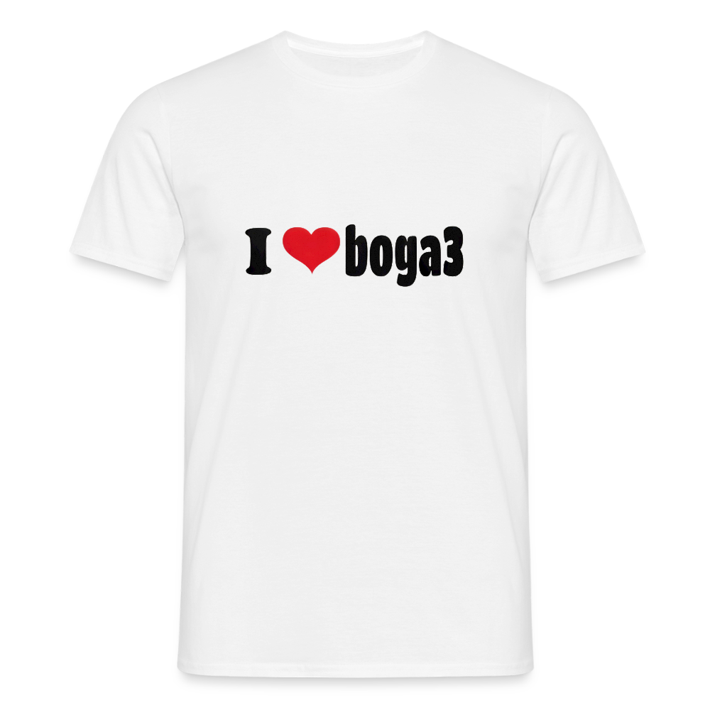 Boga3- T-Shirt - white