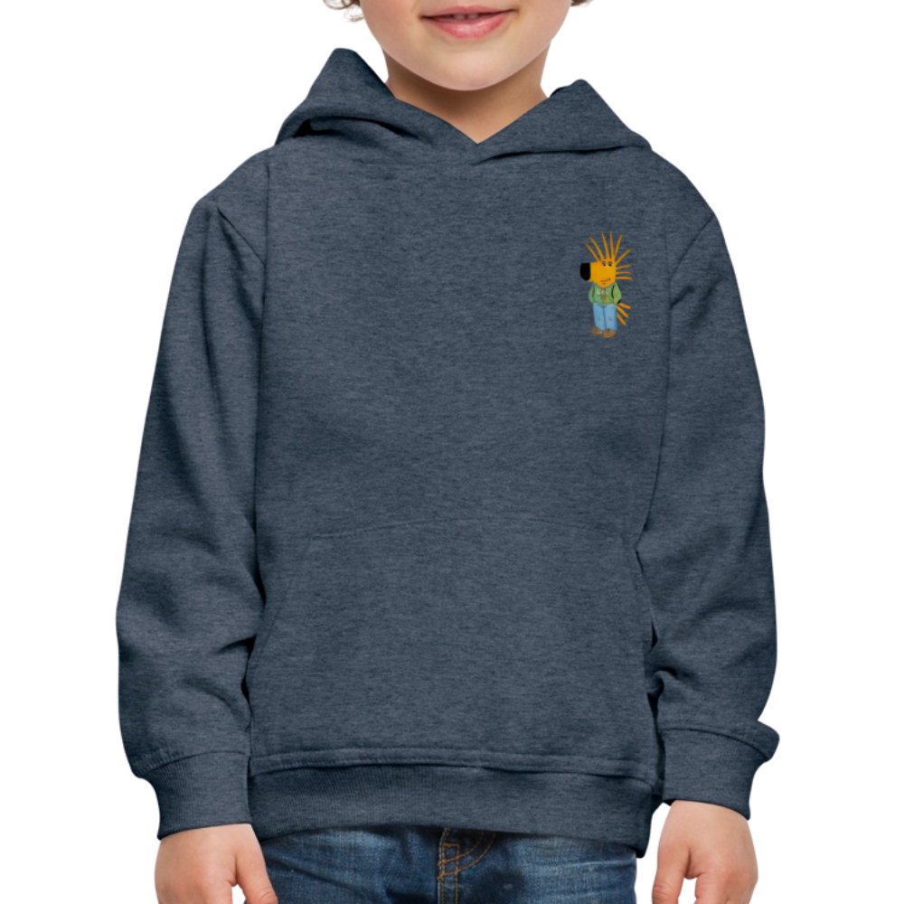 AHS Geblergasse Kinder Hoodie - heather denim
