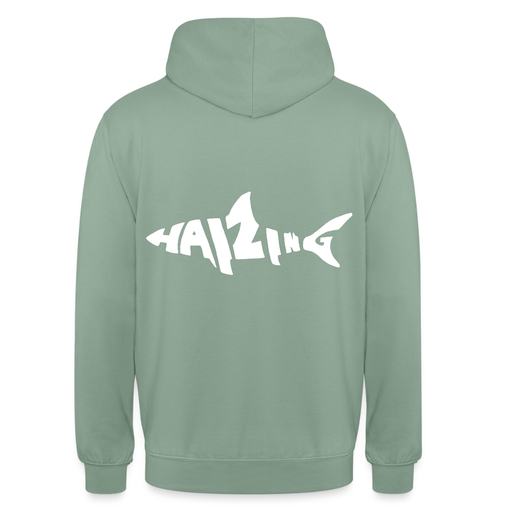 Haizingergymnasium- Hoodie - steel green
