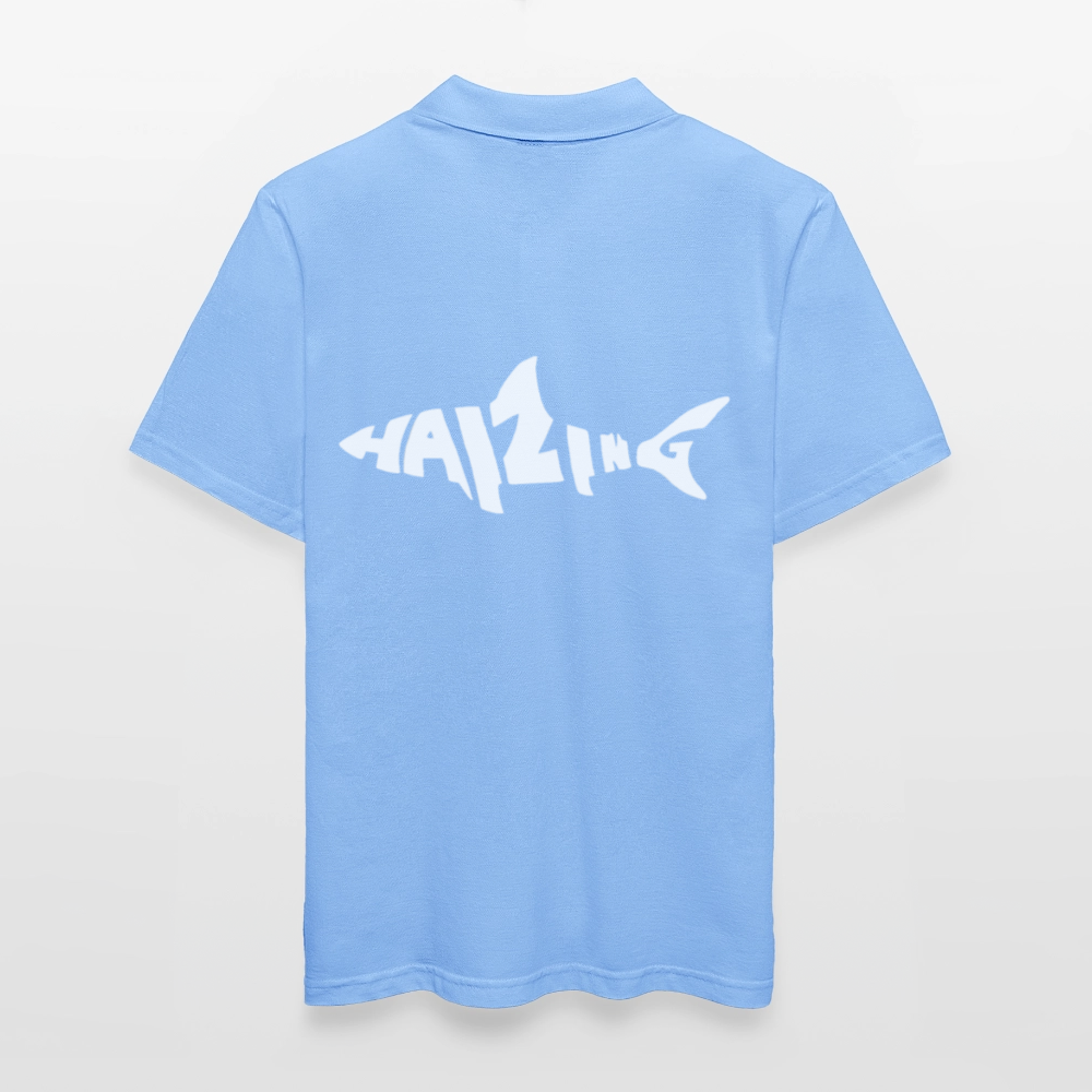 Haizingergymnasium- Polo Shirt - sky blue