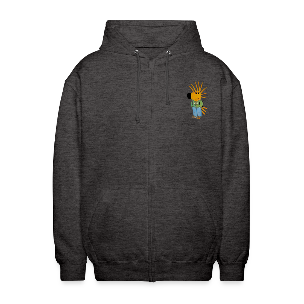 AHS Geblergasse Kapuzenjacke - charcoal grey