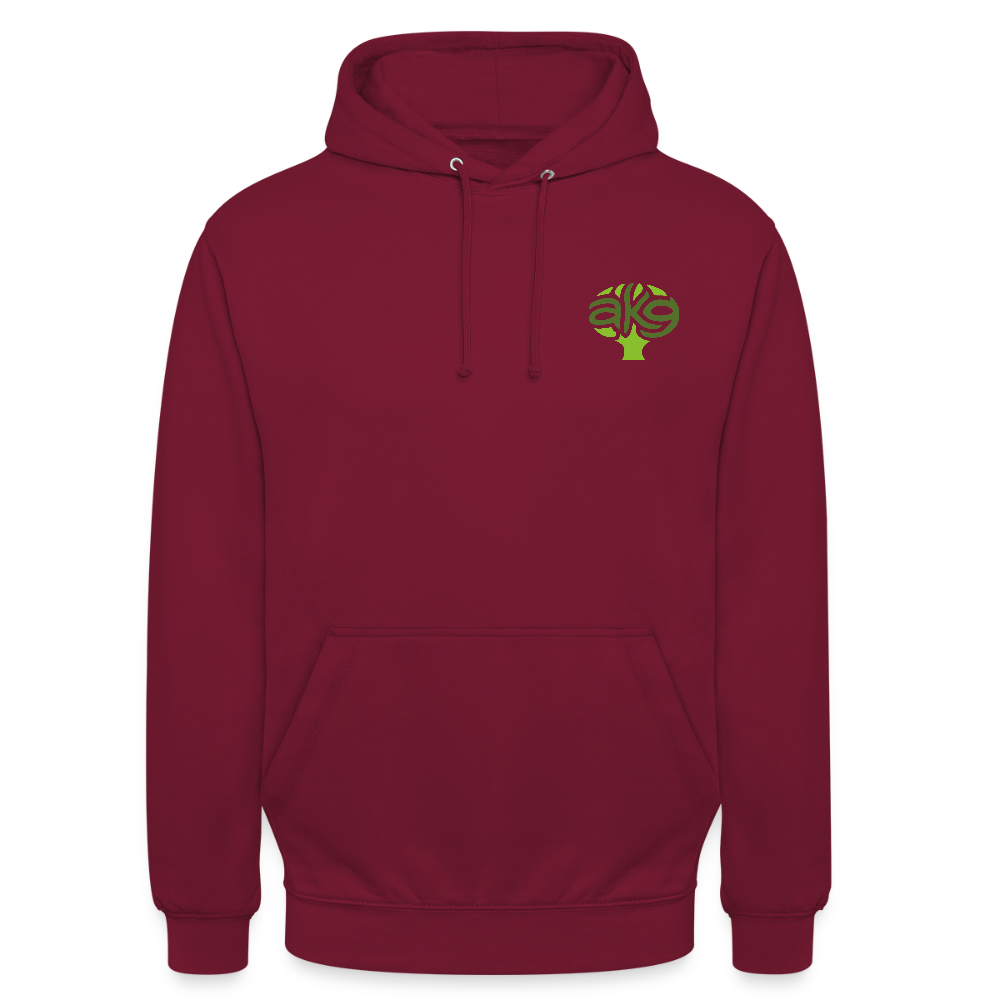 Anton-Krieger-Gasse Hoodie - bordeaux