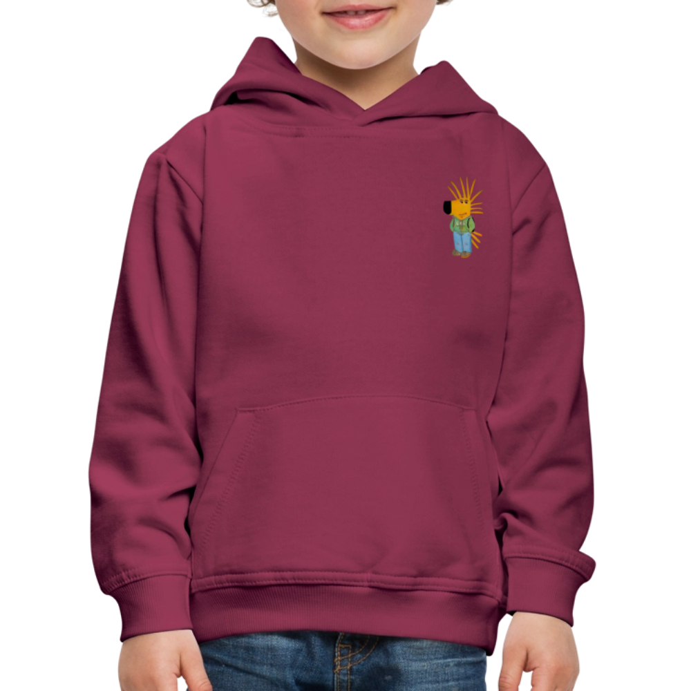 AHS Geblergasse Kinder Hoodie - bordeaux