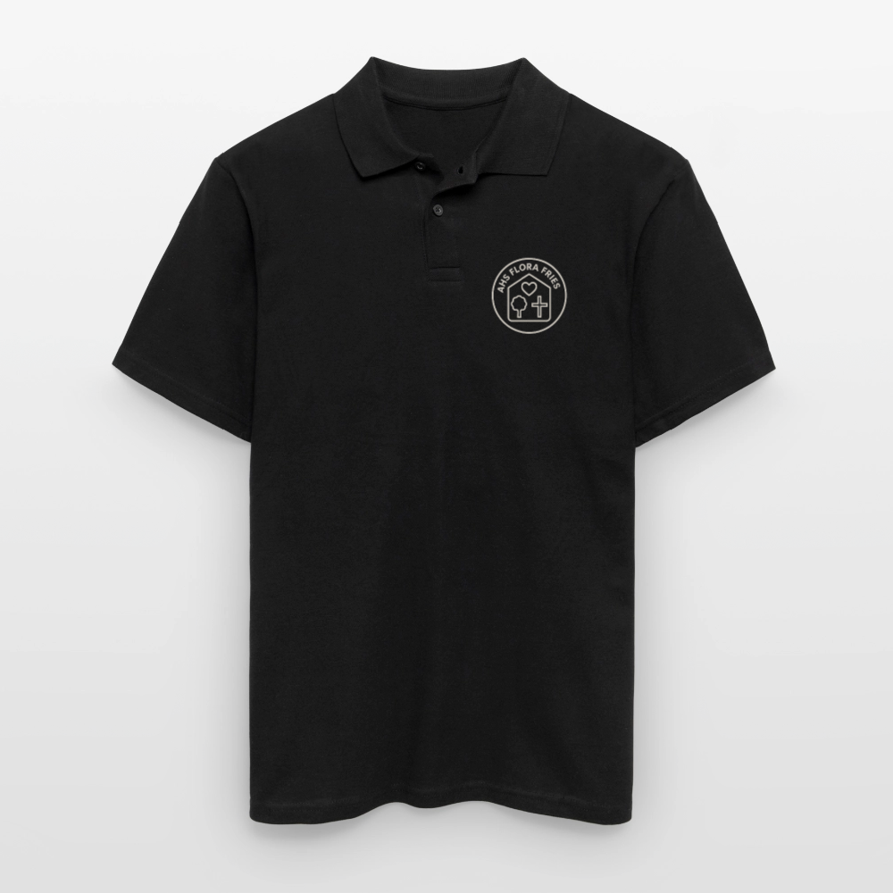 AHS Flora Fries- Polo Shirt - black