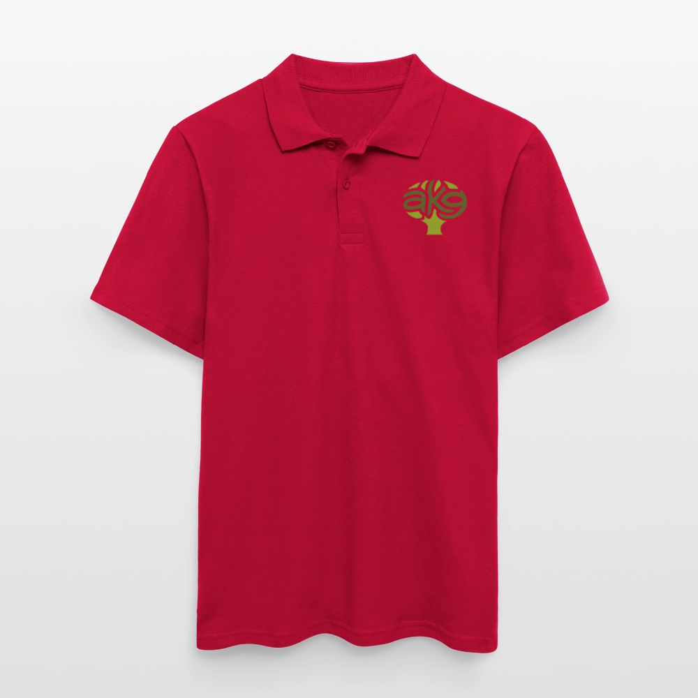 Anton-Krieger-Gasse Poloshirt - cherry red