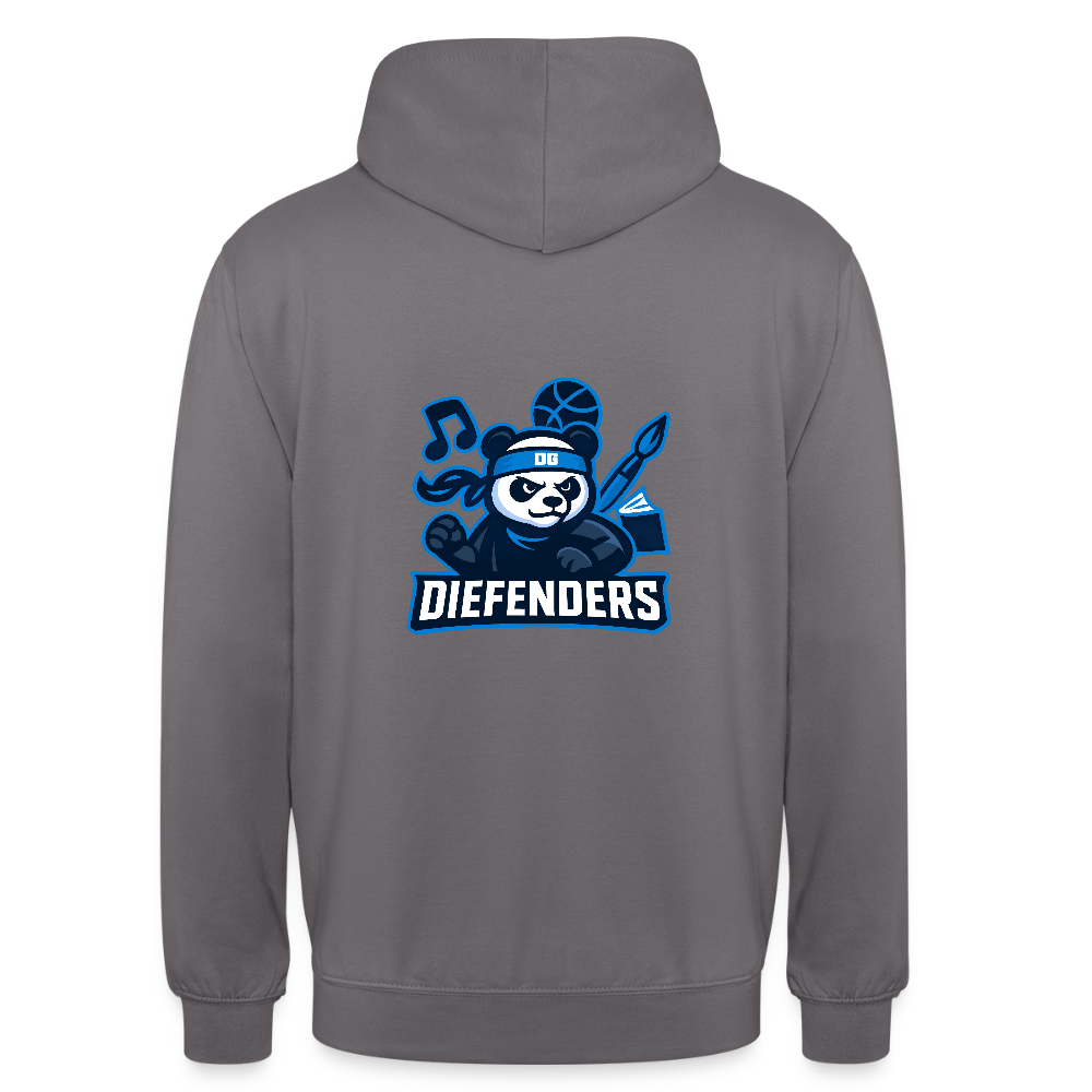 Diefenbachgymnasium- Hoodie (2) - elephant grey