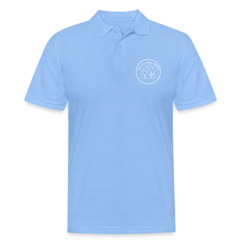 AHS Flora Fries- Polo Shirt - sky blue