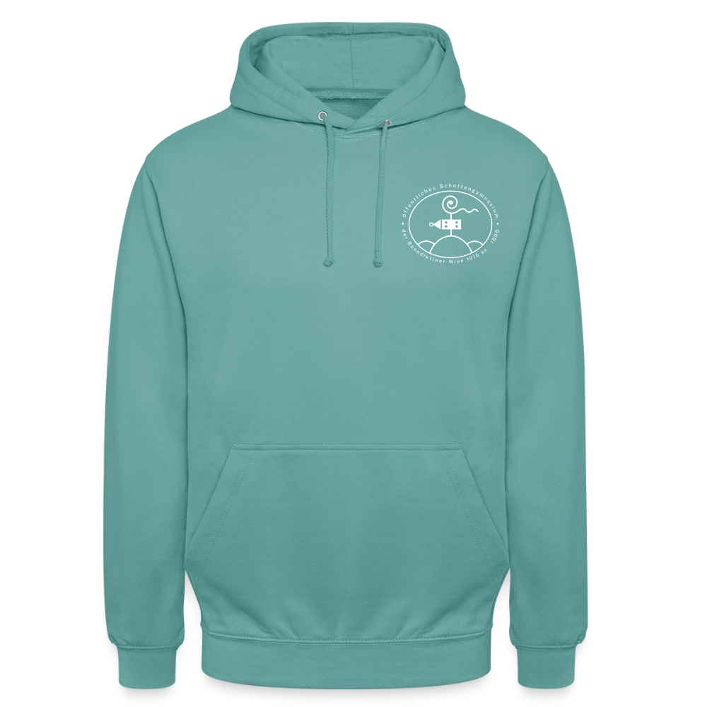 Schottengymnasium Hoodie - pastel turquoise