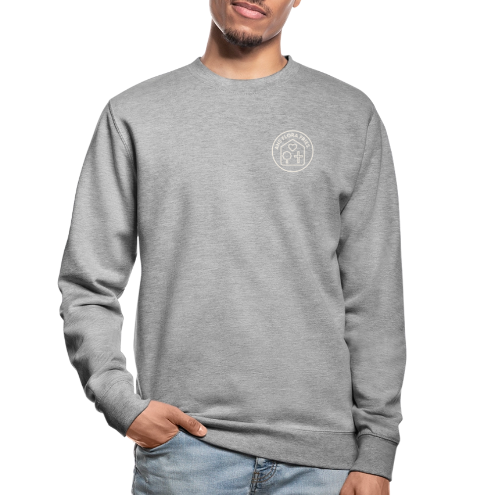 AHS Flora Fries- Unisex Sweatshirt - salt & pepper