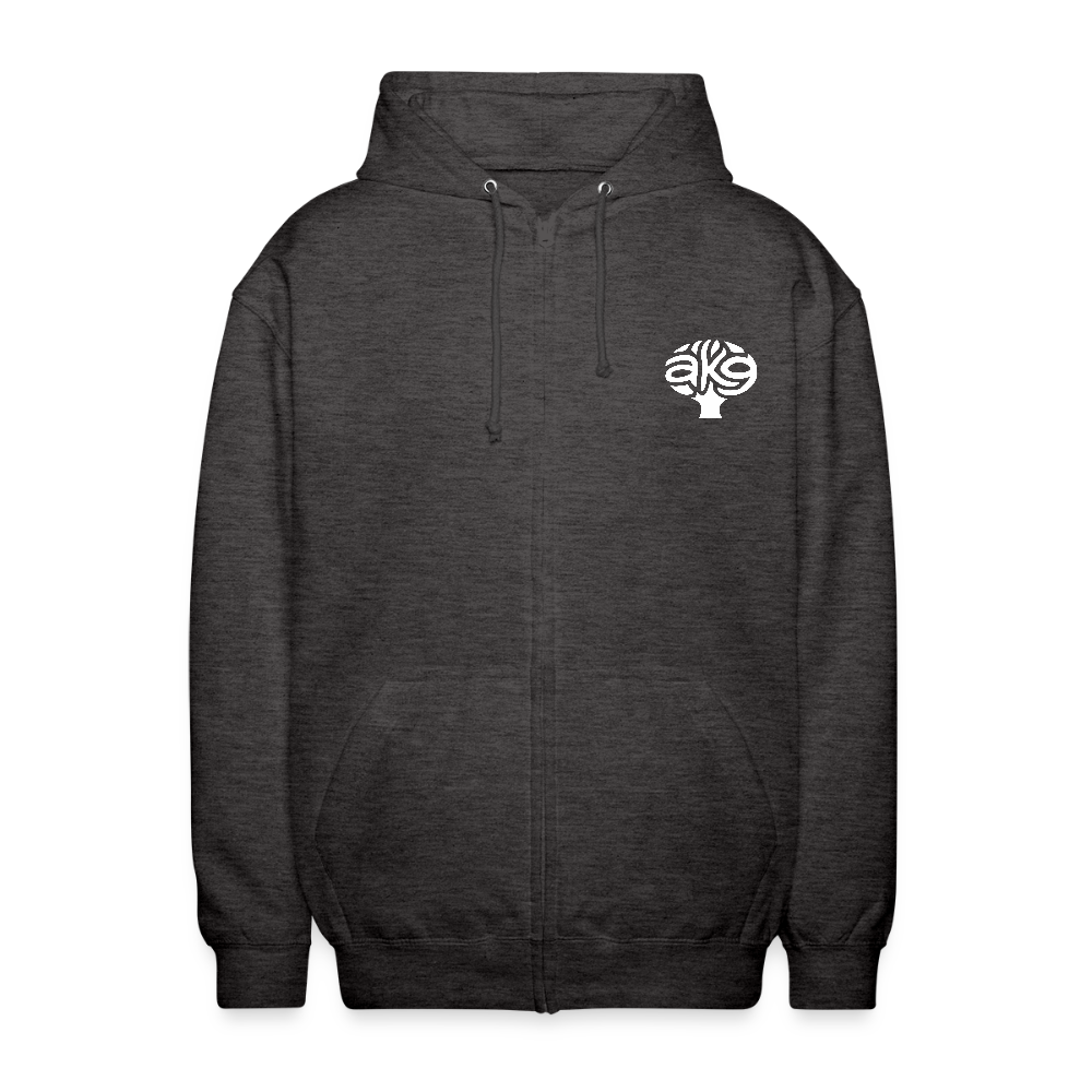 Anton-Krieger-Gasse Kapuzenjacke - charcoal grey