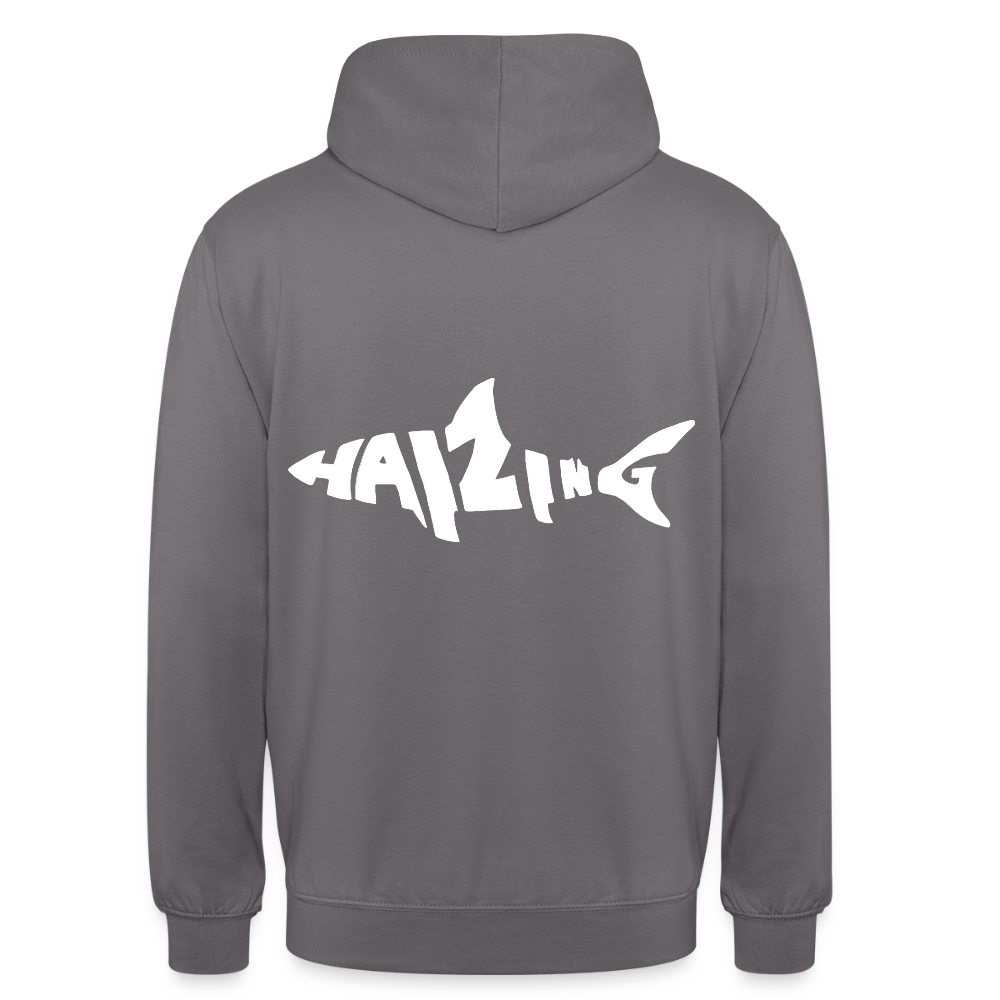 Haizingergymnasium- Hoodie - elephant grey