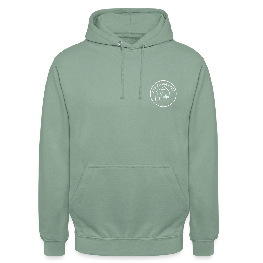 AHS Flora Fries- Unisex Hoodie - steel green