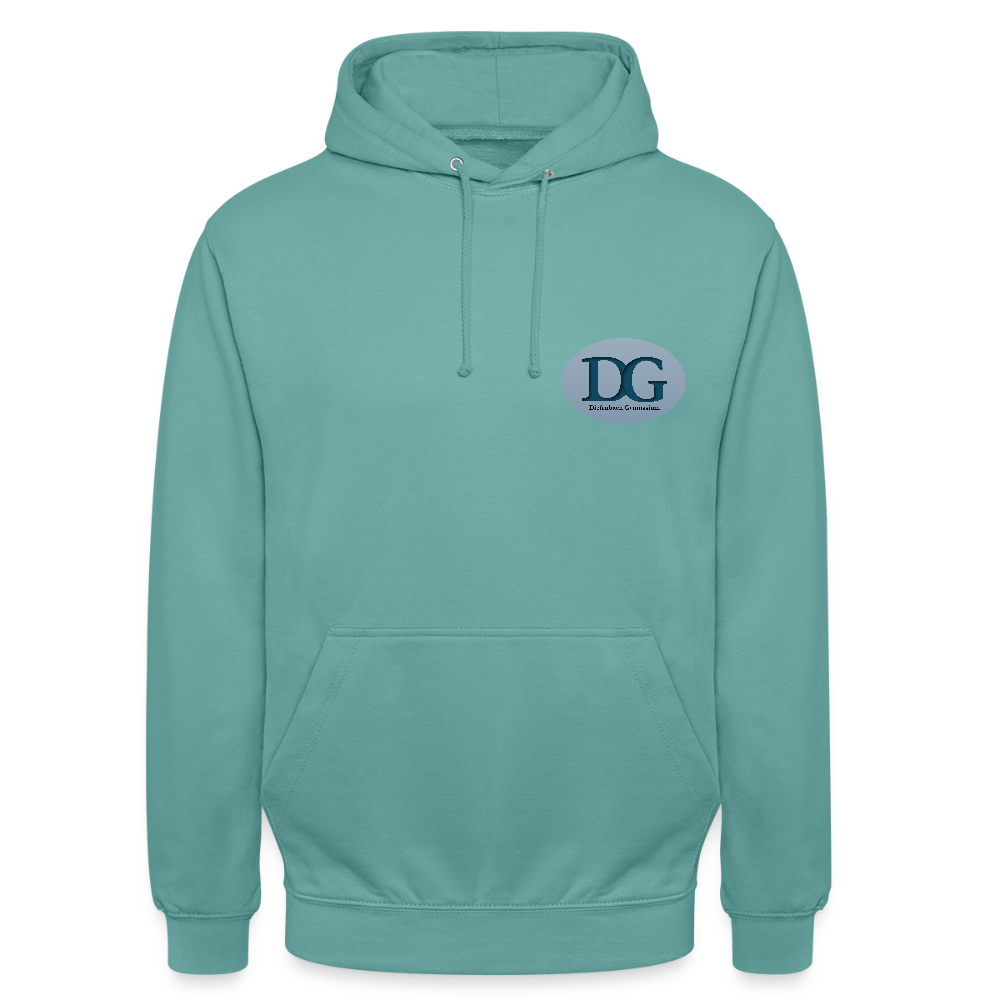 Diefenbachgymnasium- Hoodie (3) - pastel turquoise