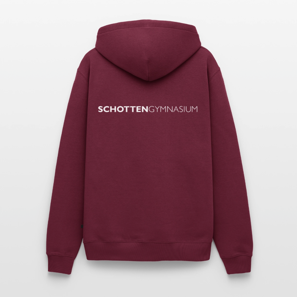 Schottengymnasium- Hoodie - burgundy