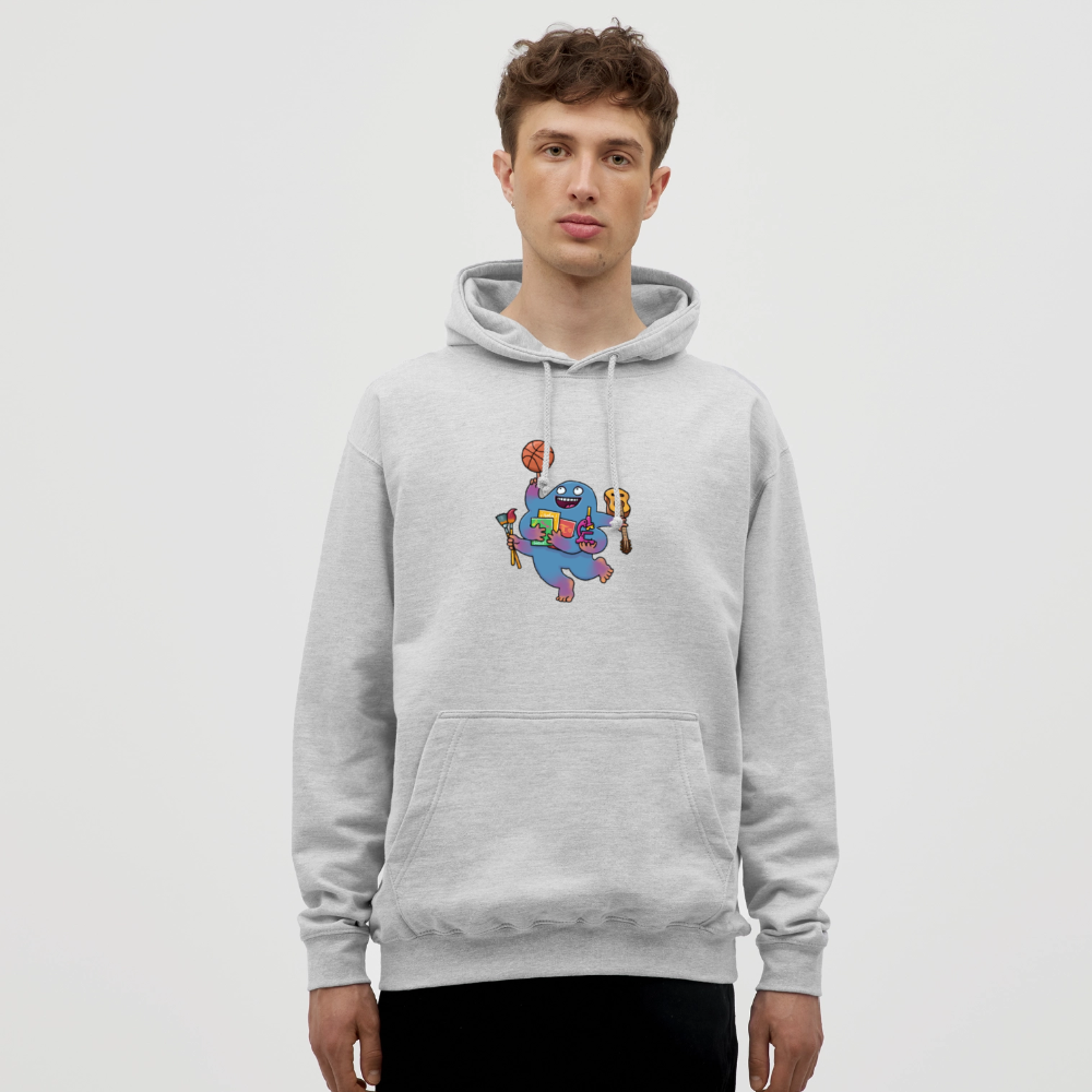 TEST Hoodie - light heather grey