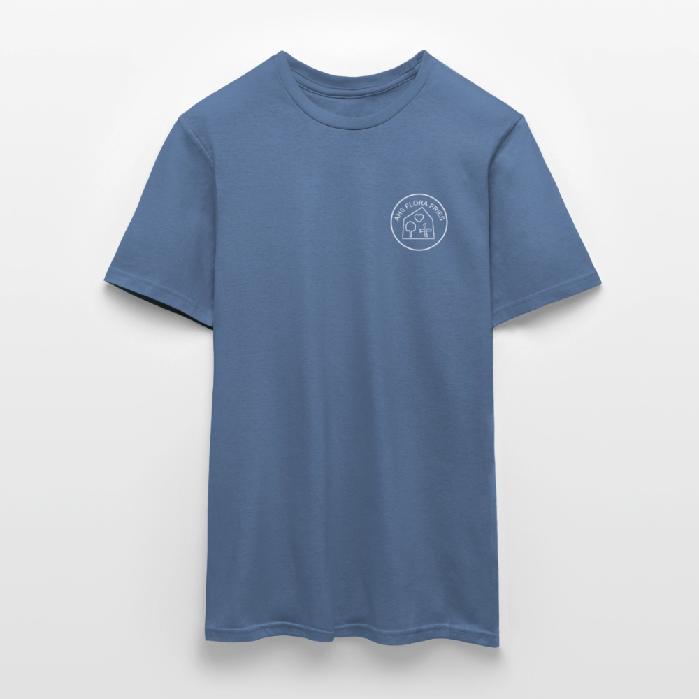 AHS  Flora Fries- T-Shirt - dove blue 
