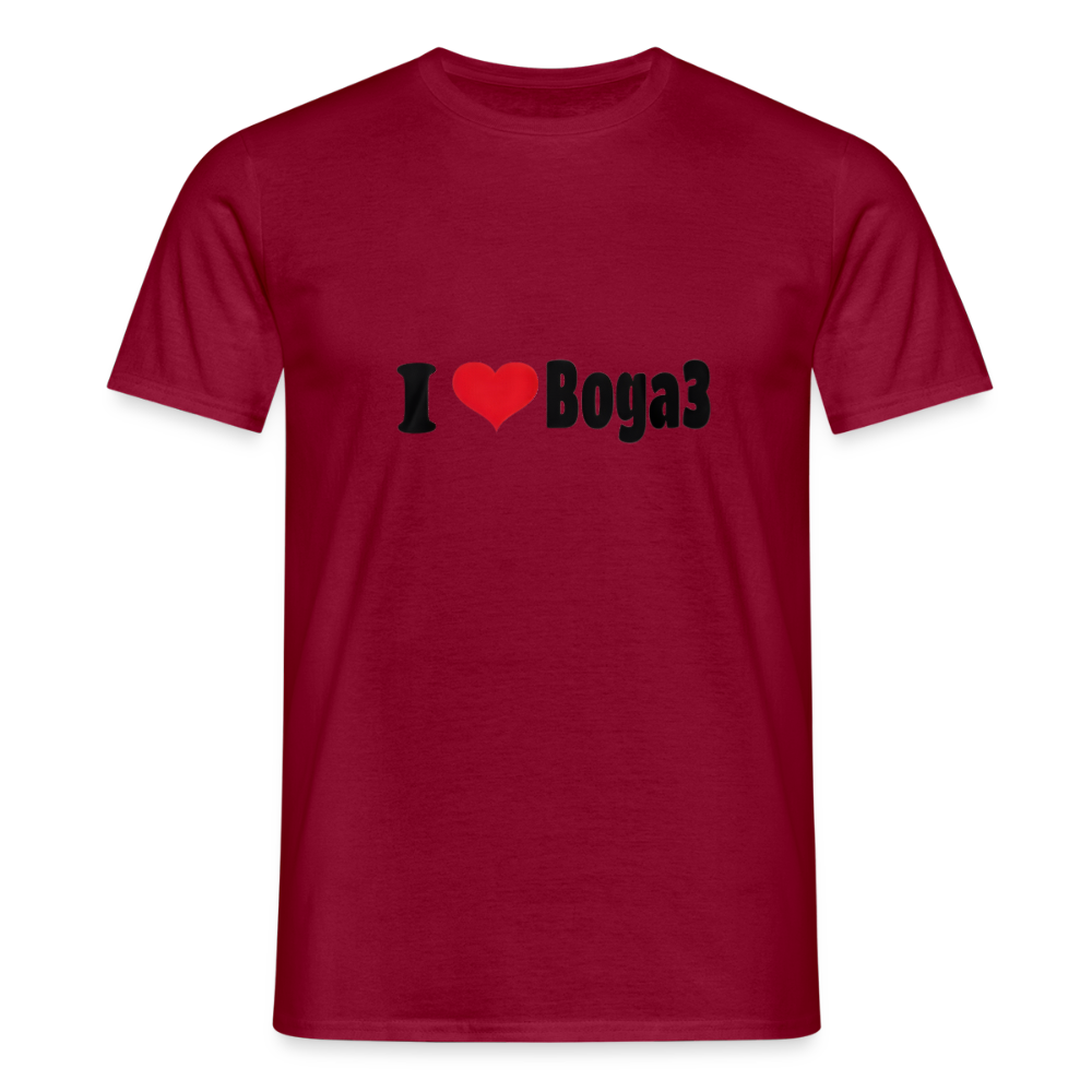 Boga3- T-Shirt - brick red