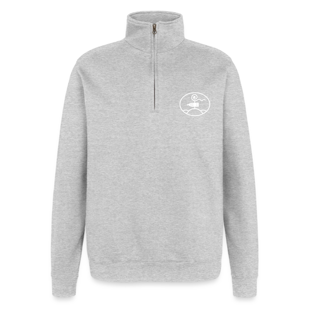 Schottengymnasium Quarter-Zip Sweatshirt - heather grey