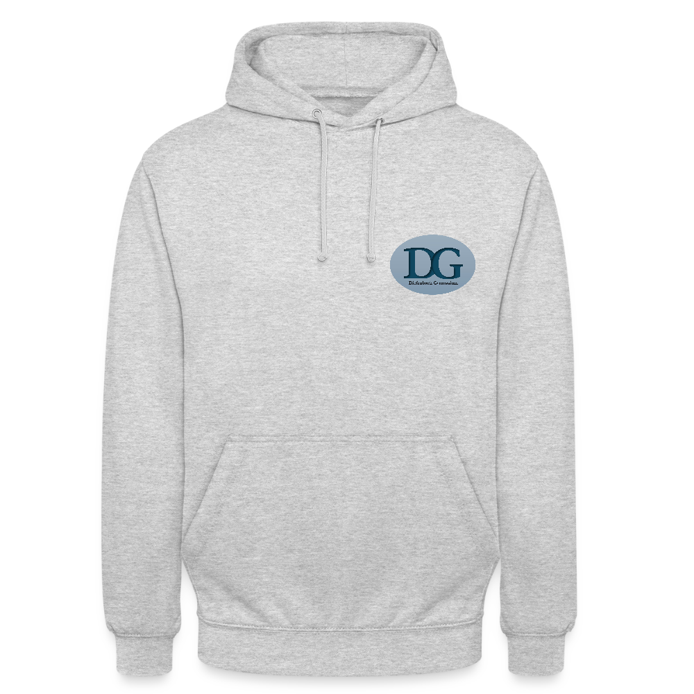 Diefenbachgymnasium- Hoodie - light heather grey