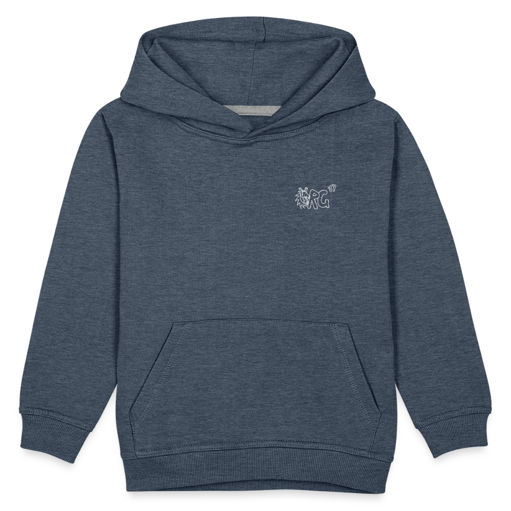 AHS Geblergasse Kinder Hoodie - heather denim