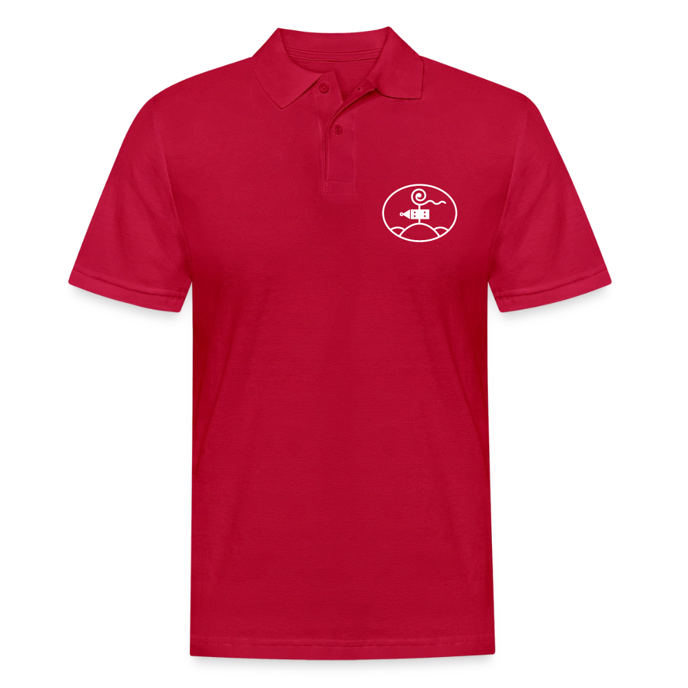 Schottengymnasium Polo Shirt - cherry red