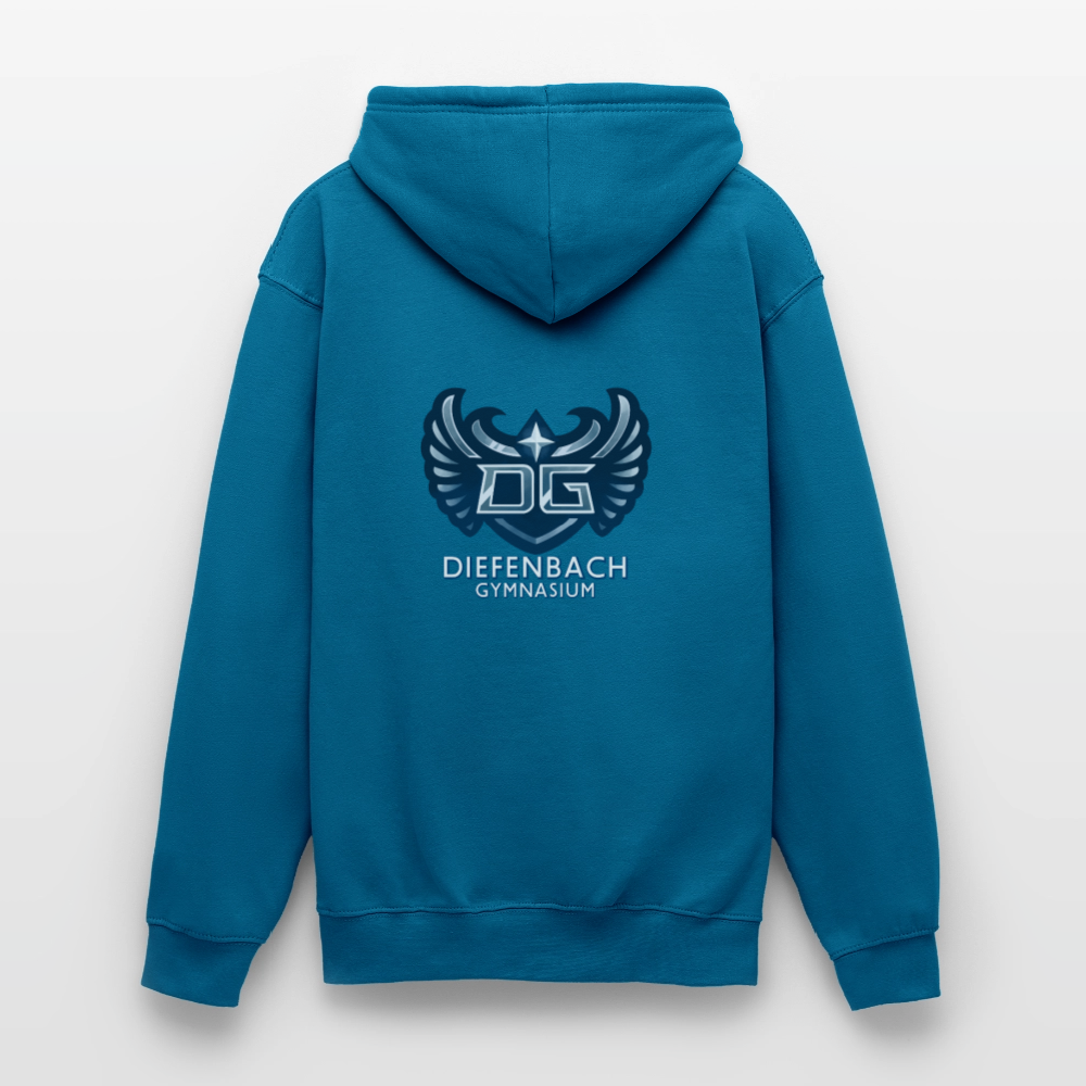 Diefenbachgymnasium- Hoodie - deep sea blue 