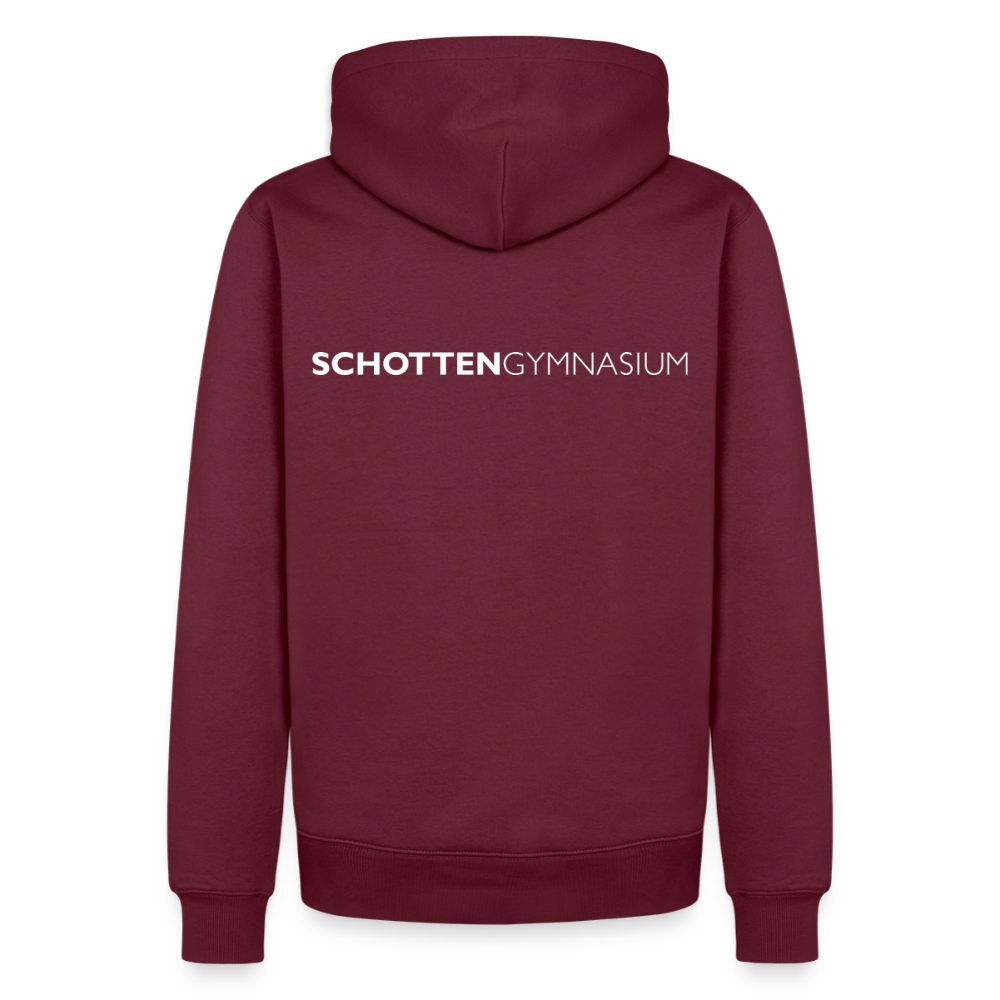 Schottengymnasium- Hoodie - burgundy