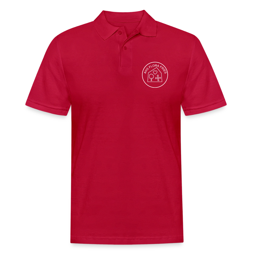 AHS Flora Fries- Polo Shirt - cherry red