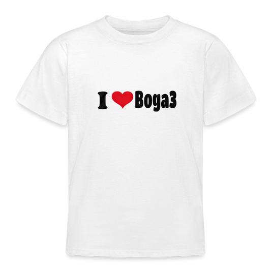 Boga3- Kinder T-Shirt - white