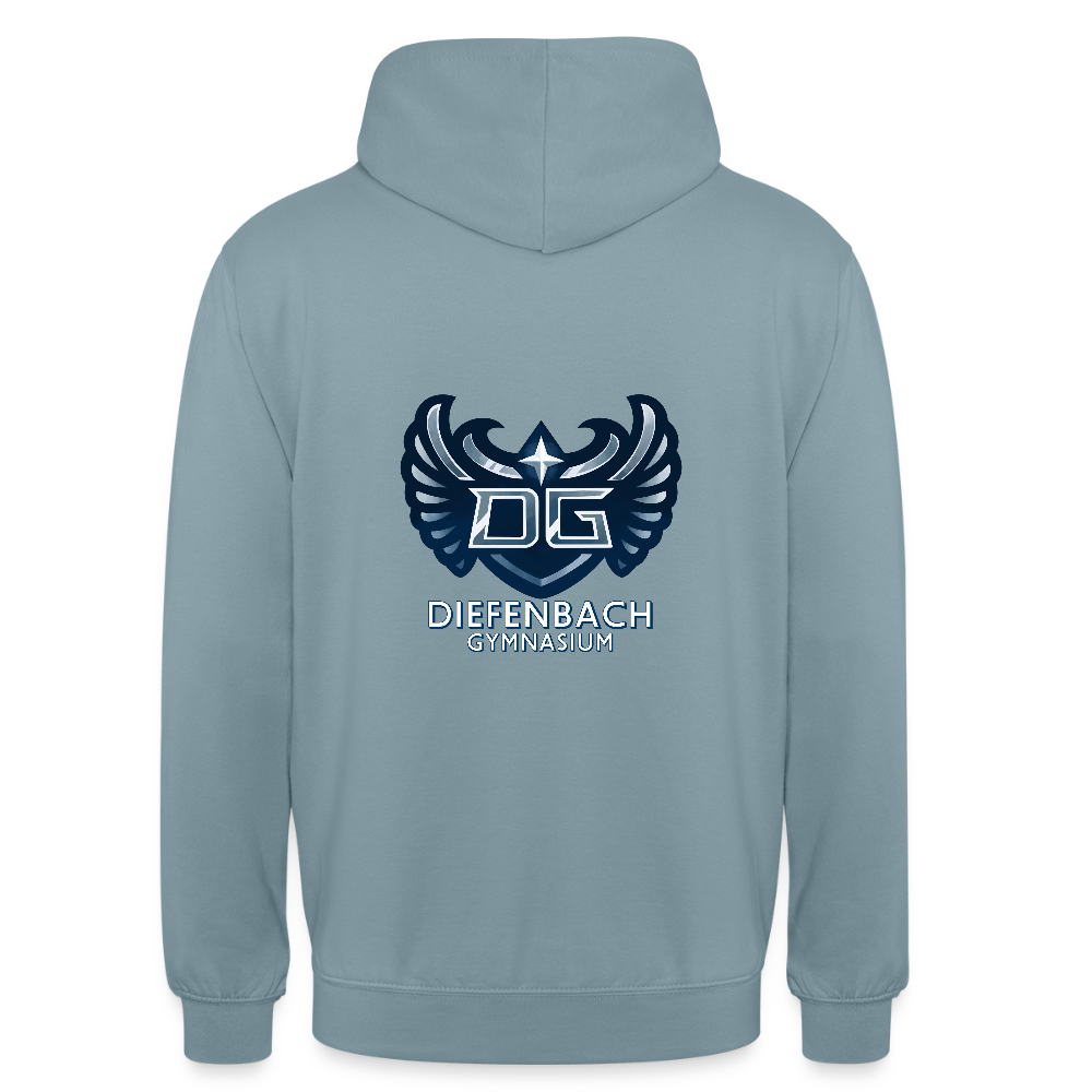 Diefenbachgymnasium- Hoodie - stonewash blue