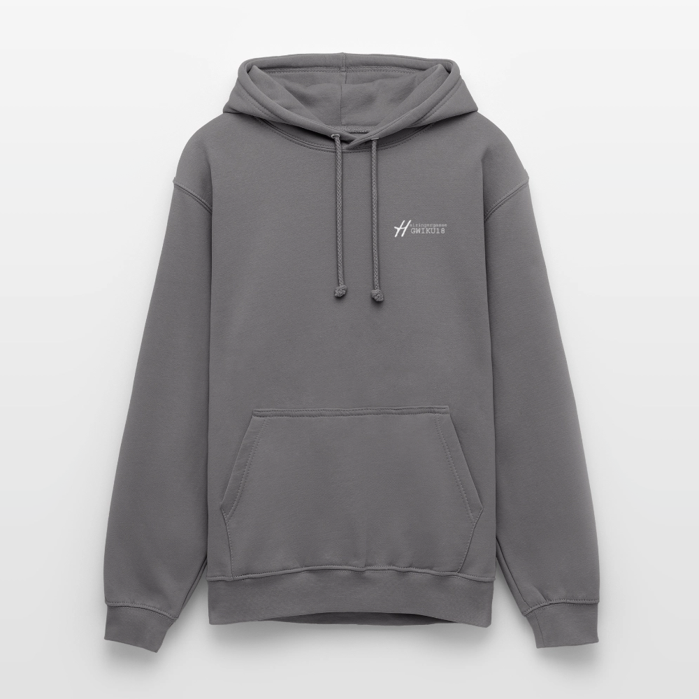 Haizingergymnasium- Hoodie - elephant grey