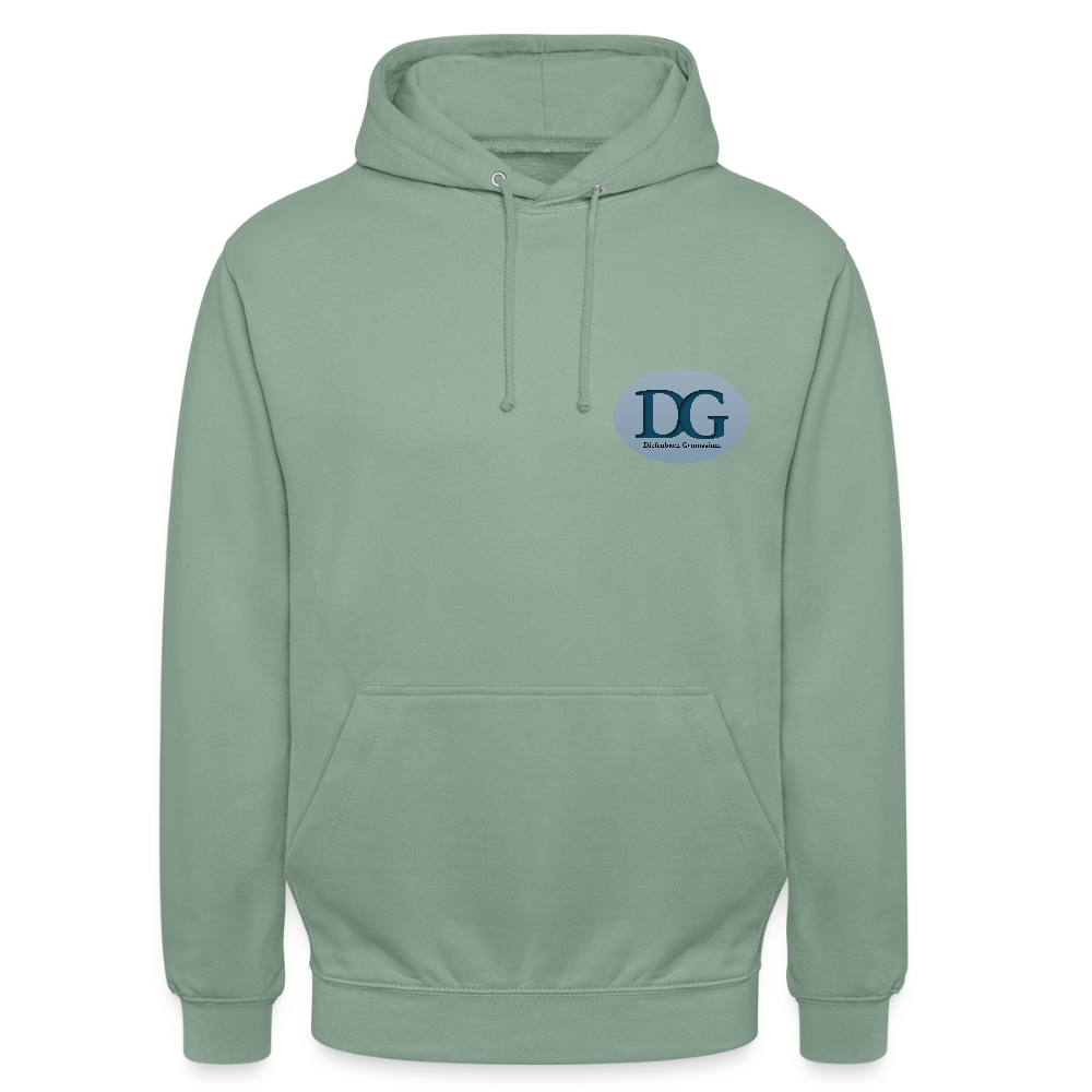 Diefenbachgymnasium- Hoodie (3) - steel green