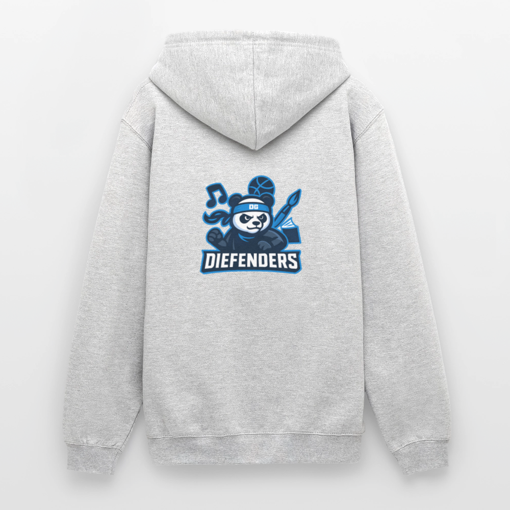Diefenbachgymnasium- Hoodie (2) - light heather grey