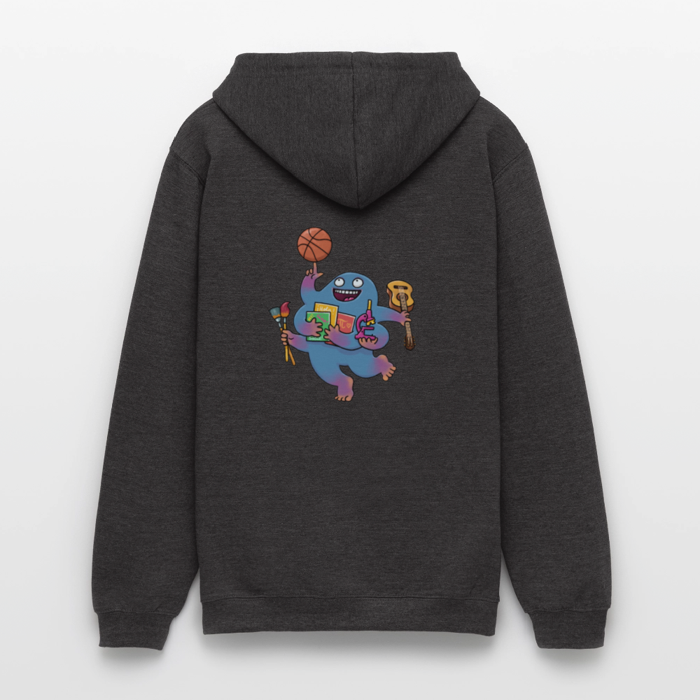 Diefenbachgymnasium- Hoodie (3) - charcoal grey