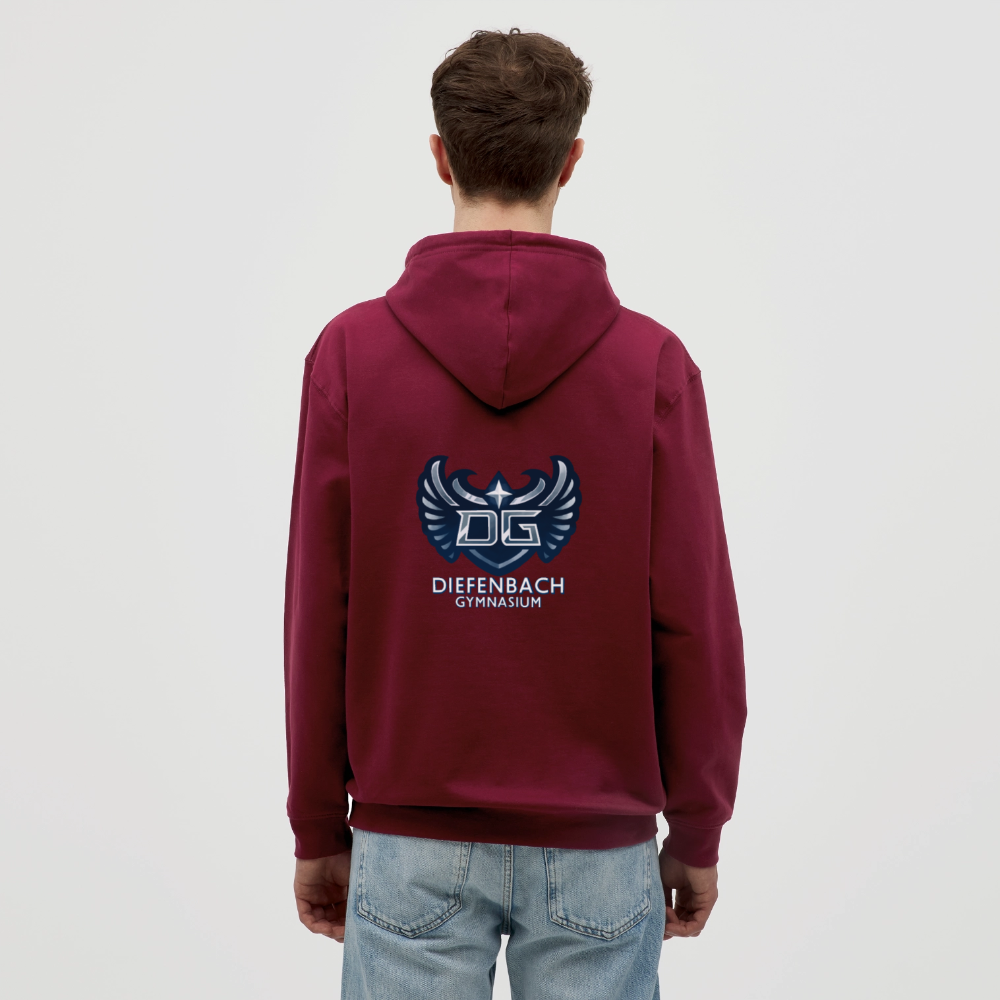 Diefenbachgymnasium- Hoodie - bordeaux
